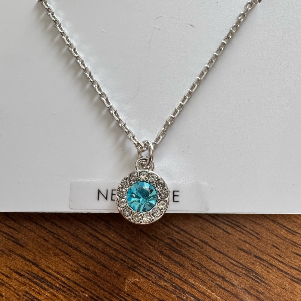 Kate Spade You’re A Gem Pave Halo Pendant NWT $59 Retail - Picture 4 of 8